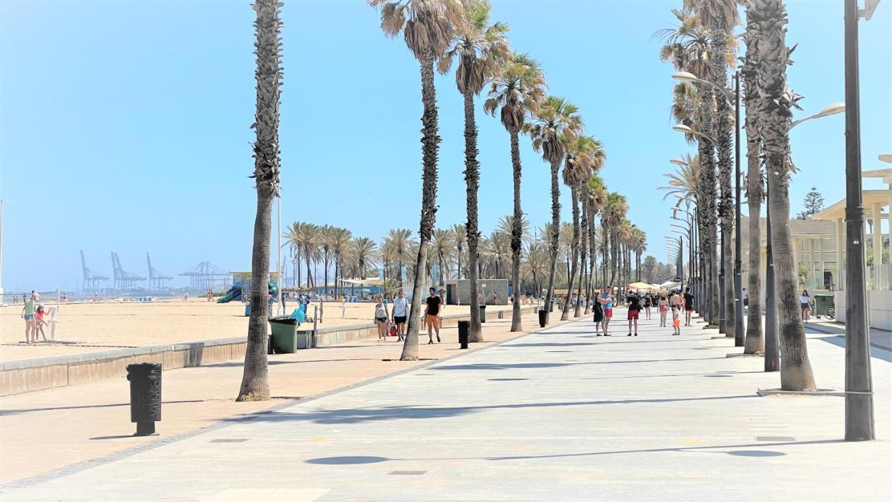Beach Valencia Luxury B40-7 Apartament On Beach Zewnętrze zdjęcie